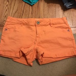 Orange shorts